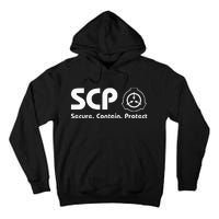 Scp Foundation Scp Secure Contain Protect Tall Hoodie