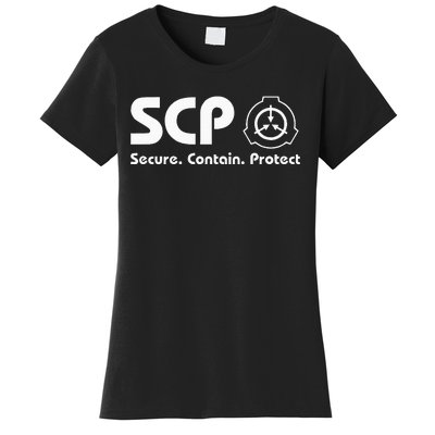 Scp Foundation Scp Secure Contain Protect Women's T-Shirt