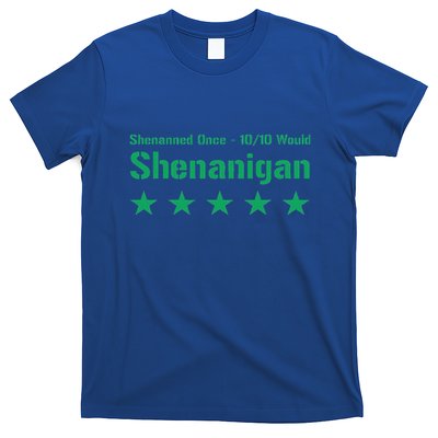 Shenanigan Five Star Review St PatrickS Day Green T-Shirt
