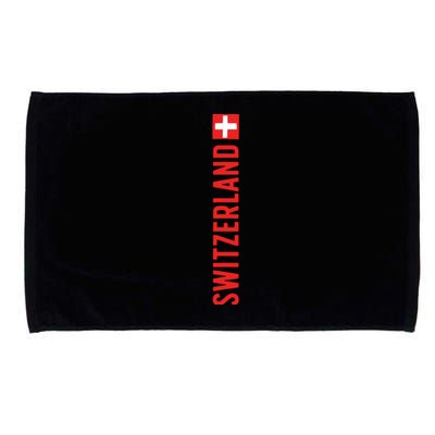 Swiss Flag Switzerland Souvenir Schweiz Gift Suisse Svizzera Microfiber Hand Towel