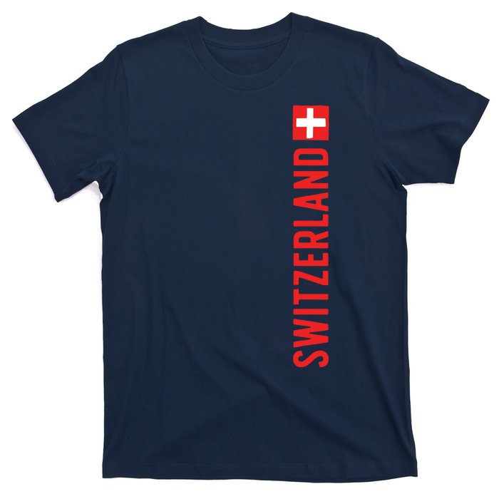 Swiss Flag Switzerland Souvenir Schweiz Gift Suisse Svizzera T-Shirt