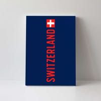 Swiss Flag Switzerland Souvenir Schweiz Gift Suisse Svizzera Canvas