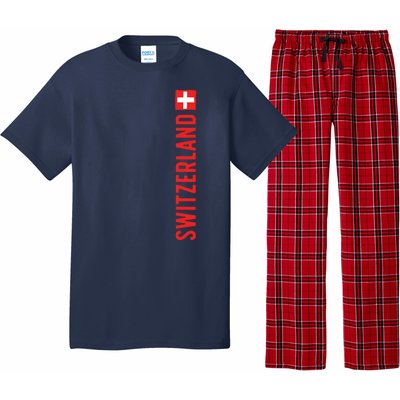 Swiss Flag Switzerland Souvenir Schweiz Gift Suisse Svizzera Pajama Set