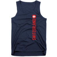 Swiss Flag Switzerland Souvenir Schweiz Gift Suisse Svizzera Tank Top