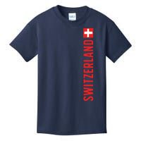 Swiss Flag Switzerland Souvenir Schweiz Gift Suisse Svizzera Kids T-Shirt