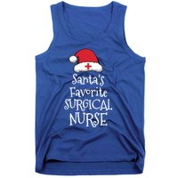 Santas Favorite Surgical Nurse Christmas Funny Gift Tank Top