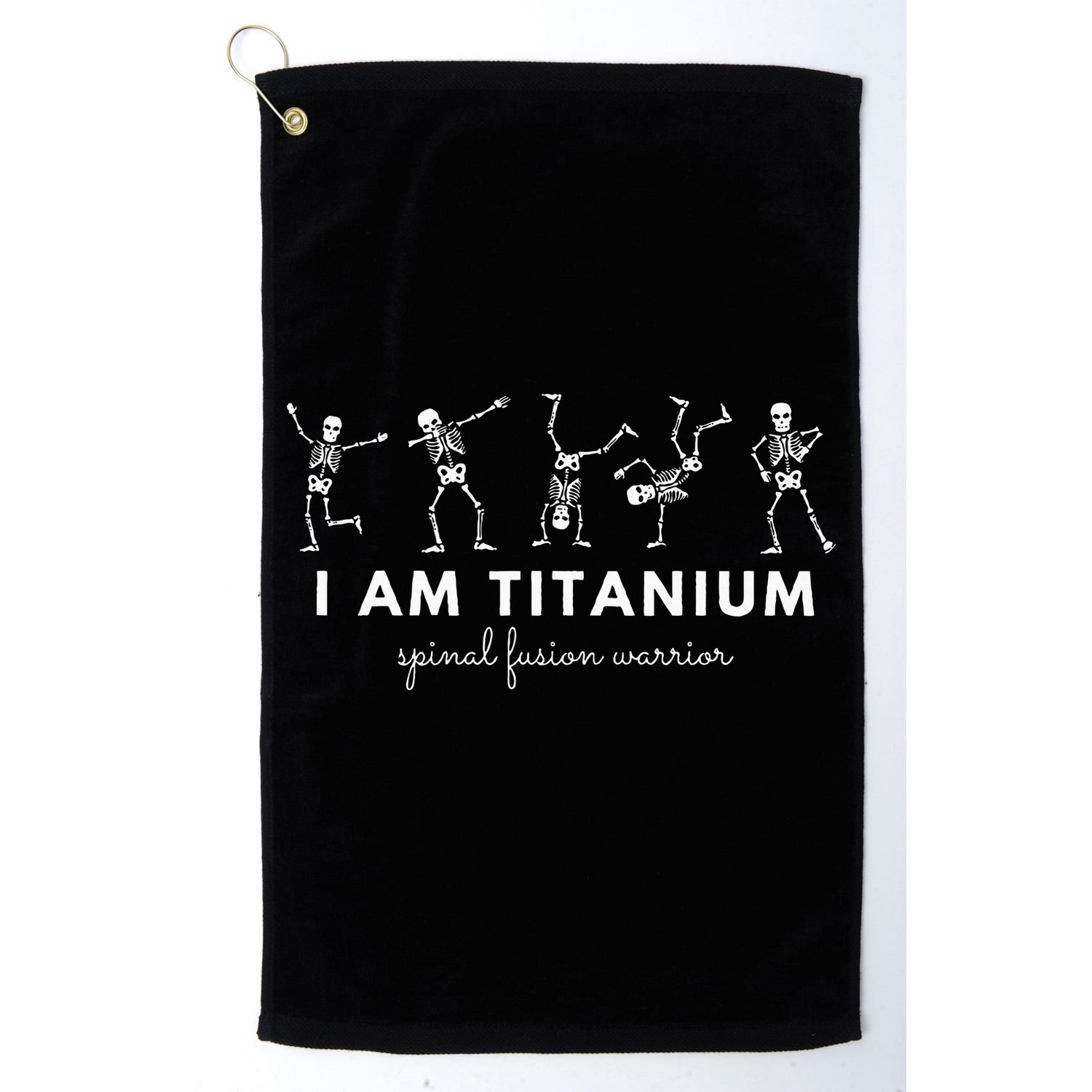Spinal Fusion Spine Surgery Back Lumbar Recovery Survivor Golf Towel