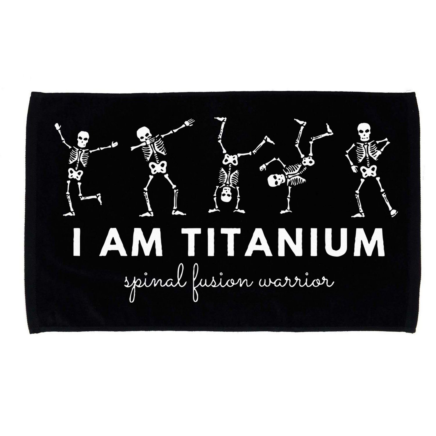 Spinal Fusion Spine Surgery Back Lumbar Recovery Survivor Microfiber Hand Towel