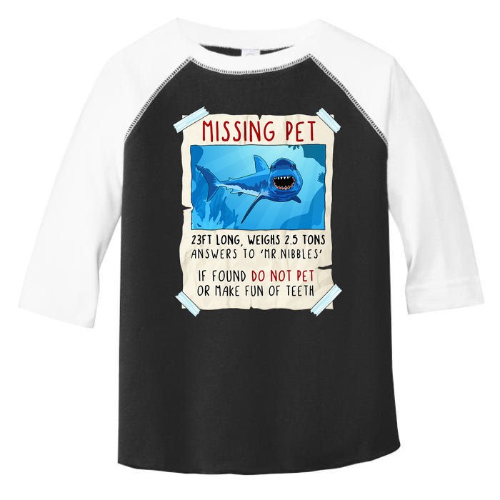 Shark Funny Shark Great White Shark Toddler Fine Jersey T-Shirt