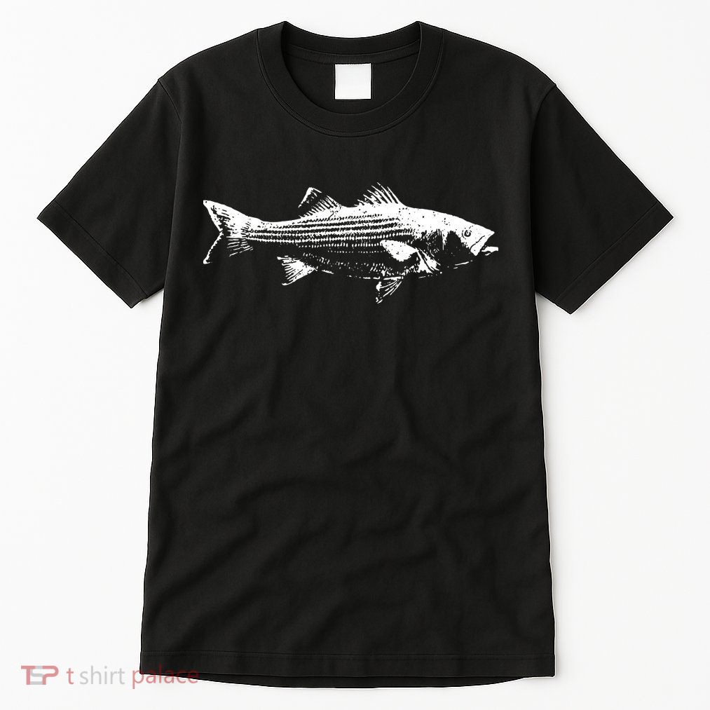 Striper Fishing Striped Bass Lucky Fishing Tall T-Shirt