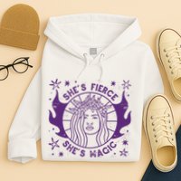 She's Fierce She's Magic Hoodie