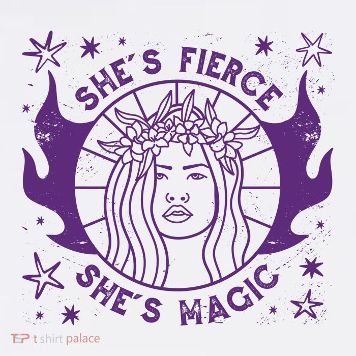 She's Fierce She's Magic Hoodie