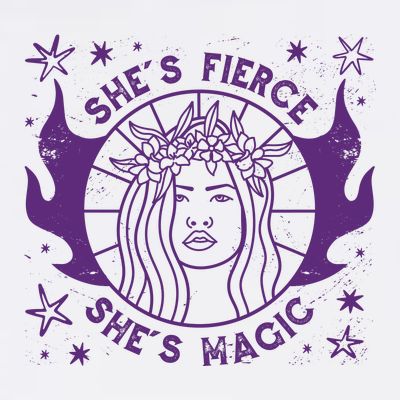 She's Fierce She's Magic T-Shirt