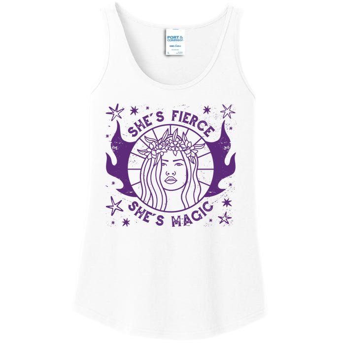 She's Fierce She's Magic Ladies Essential Tank