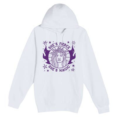 She's Fierce She's Magic Premium Pullover Hoodie