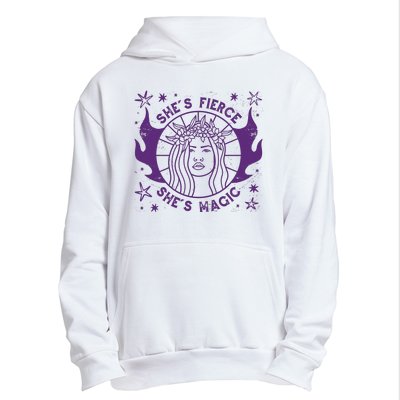 She's Fierce She's Magic Urban Pullover Hoodie