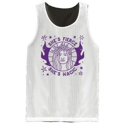 She's Fierce She's Magic Mesh Reversible Basketball Jersey Tank