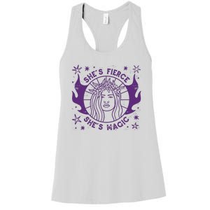 She's Fierce She's Magic Women's Racerback Tank