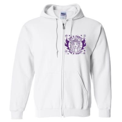 She's Fierce She's Magic Full Zip Hoodie