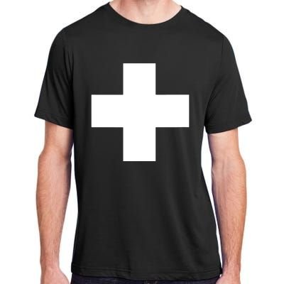 Swiss Flag Switzerland Souvenir Schweiz Gift Suisse Svizzera Adult ChromaSoft Performance T-Shirt