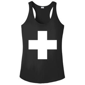 Swiss Flag Switzerland Souvenir Schweiz Gift Suisse Svizzera Ladies PosiCharge Competitor Racerback Tank