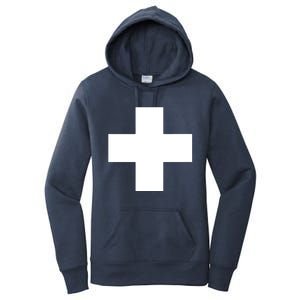 Swiss Flag Switzerland Souvenir Schweiz Gift Suisse Svizzera Women's Pullover Hoodie