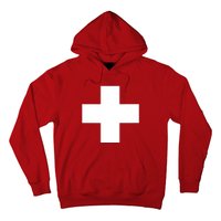 Swiss Flag Switzerland Souvenir Schweiz Gift Suisse Svizzera Hoodie