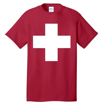 Swiss Flag Switzerland Souvenir Schweiz Gift Suisse Svizzera Tall T-Shirt