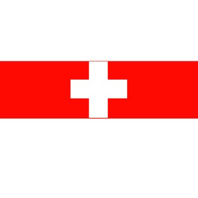 Swiss Flag Switzerland Souvenir Schweiz Gift Suisse Svizzera Bumper Sticker