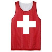 Swiss Flag Switzerland Souvenir Schweiz Gift Suisse Svizzera Mesh Reversible Basketball Jersey Tank