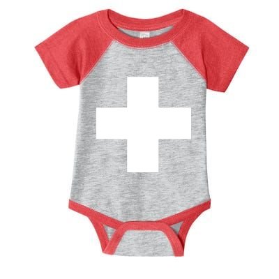 Swiss Flag Switzerland Souvenir Schweiz Gift Suisse Svizzera Infant Baby Jersey Bodysuit