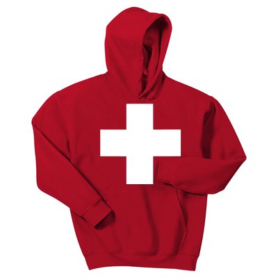 Swiss Flag Switzerland Souvenir Schweiz Gift Suisse Svizzera Kids Hoodie