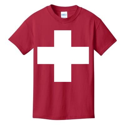 Swiss Flag Switzerland Souvenir Schweiz Gift Suisse Svizzera Kids T-Shirt