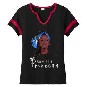 Somalian Flag Souvenirs Princess Products For Women Somalia Ladies Halftime Notch Neck Tee