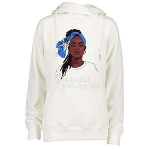 Somalian Flag Souvenirs Princess Products For Women Somalia Womens Funnel Neck Pullover Hood