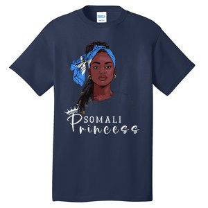 Somalian Flag Souvenirs Princess Products For Women Somalia Tall T-Shirt