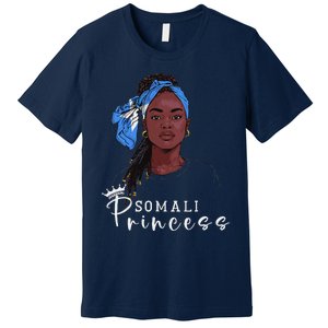 Somalian Flag Souvenirs Princess Products For Women Somalia Premium T-Shirt