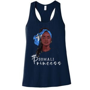 Somalian Flag Souvenirs Princess Products For Women Somalia Women's Racerback Tank