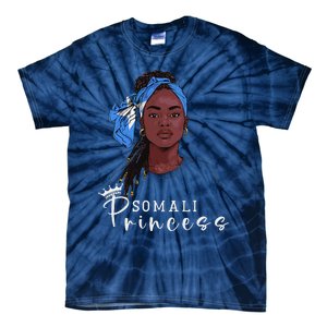 Somalian Flag Souvenirs Princess Products For Women Somalia Tie-Dye T-Shirt