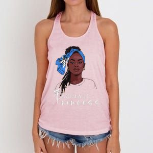 Somalian Flag Souvenirs Princess Products For Women Somalia Women's Knotted Racerback Tank