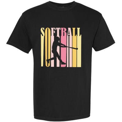 Softball for  Softball Garment-Dyed Heavyweight T-Shirt