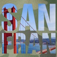 San Fran Legacy Tie Dye Trucker Hat
