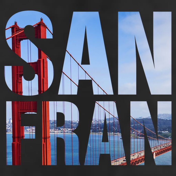 San Fran 7 Panel Mesh Trucker Snapback Hat