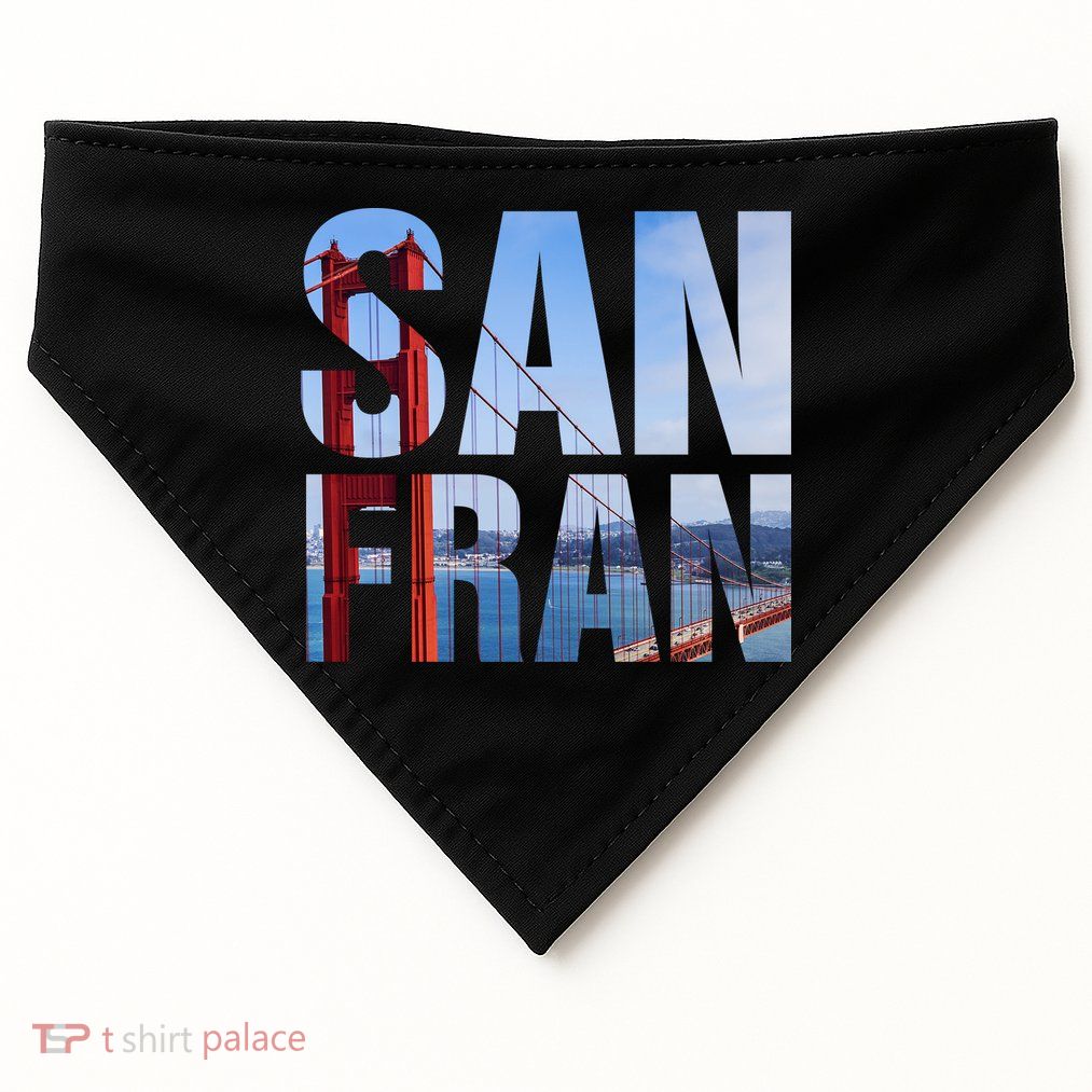 San Fran USA-Made Doggie Bandana
