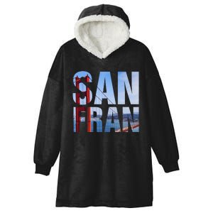 San Fran Hooded Wearable Blanket