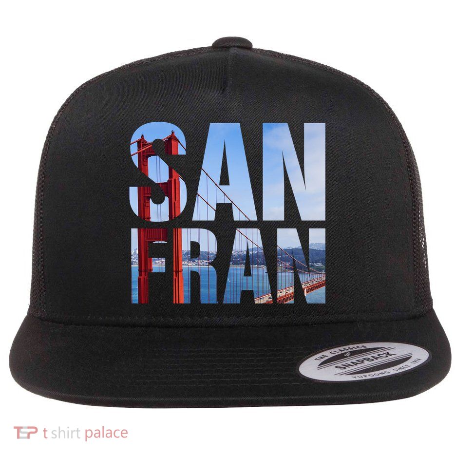 San Fran Flat Bill Trucker Hat