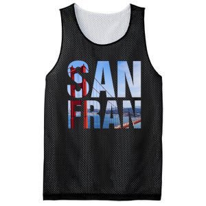 San Fran Mesh Reversible Basketball Jersey Tank