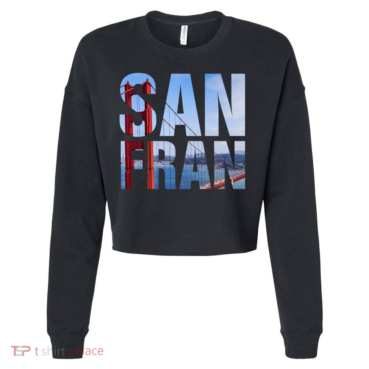 San Fran Cropped Pullover Crew