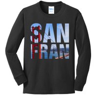 San Fran Kids Long Sleeve Shirt