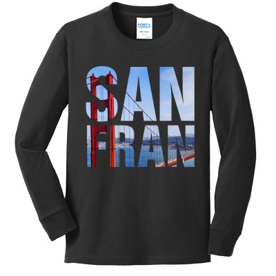 San Fran Kids Long Sleeve Shirt